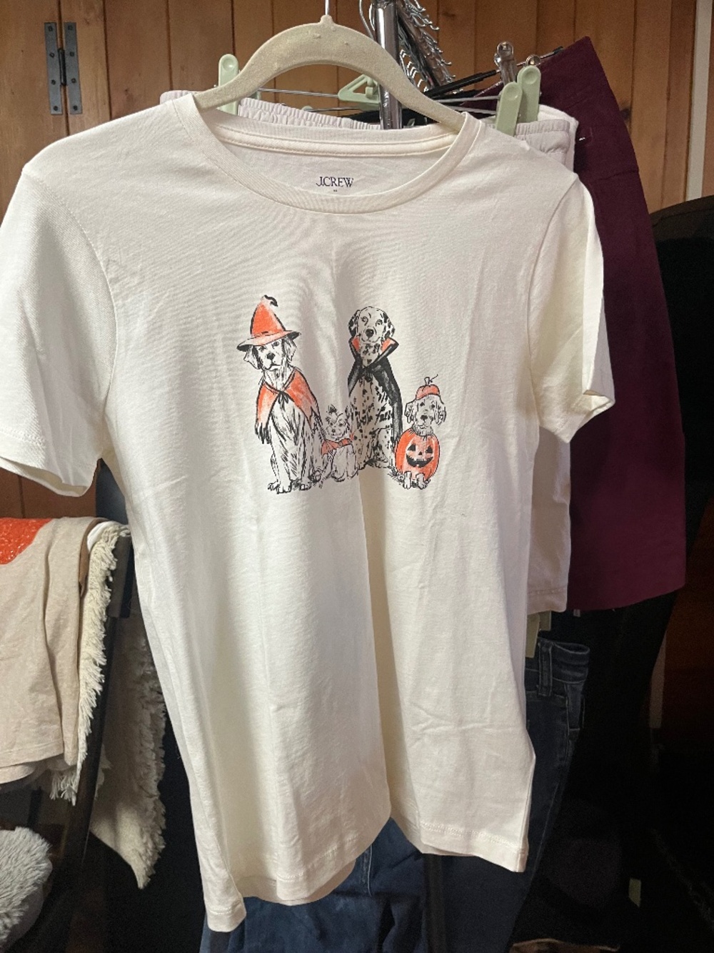 J. Crew Halloween Collector Tee, S